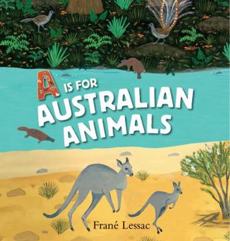 Hardcover A is for Australian Animals Book