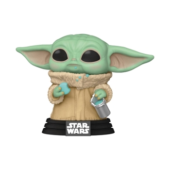 Accessory Funko POP! Star Wars: The Mandalorian - Grogu (The Child, Baby Yoda) with Cookie - Collectible Vinyl Figure - Gift Idea - Official Merchandise - for Kids & Adults - TV Fans Book