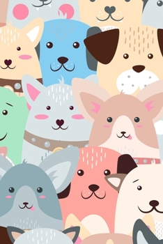 Puppy Journal For Girls: CUTE GIFT FOR WOMEN, GIRLS, BOYS, MEN RULED PAGES NOTEBOOK TO WRITE AND DRAW IN