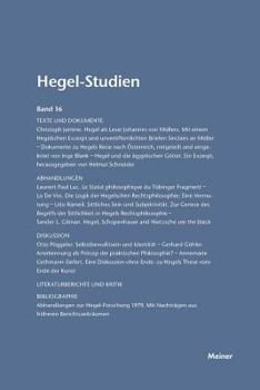 Paperback Hegel-Studien / Hegel-Studien Band 16 (1981) [German] Book