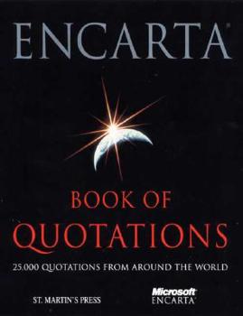 Hardcover The Encarta Book of Quotations Book