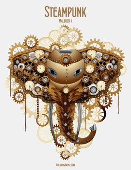 Paperback Steampunk Malbuch 1 [German] Book