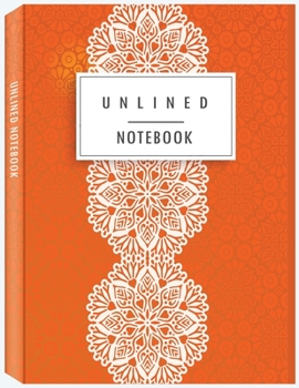 Paperback Unlined Notebook: 100 pages Unruled Blank Notebook Book