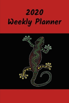 2020 Weekly Planner: Gecko; January 1, 2020 - December 31, 2020; 6" x 9"