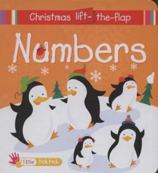 Hardcover Numbers (Chrismas Mini-lift-the-flap) Book