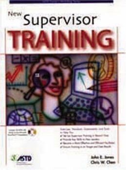 Paperback New Supervisor Training [With CDROM] Book
