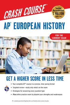 Paperback Ap(r) European History Crash Course, Book + Online: Get a Higher Score in Less Time Book