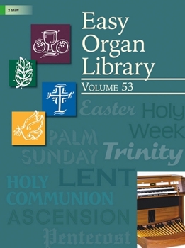 Paperback Easy Organ Library, Vol. 53 Book