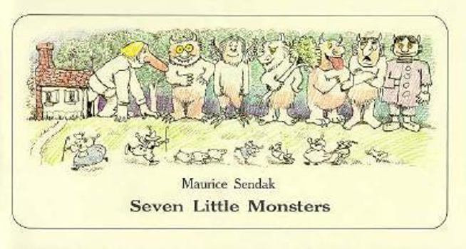 Hardcover Seven Little Monsters Book