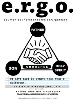 Hardcover E.R.G.O.: Ecumenical Reference Guide Organizer Book