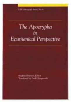 Paperback The Apocrypha in Ecumenical Perspective Book
