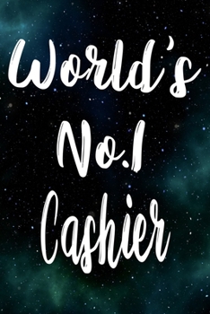 Paperback Worlds No.1 Cashier: The perfect gift for the professional in your life - Funny 119 page lined journal! Book