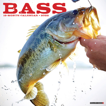 Calendar Bass Fishing 2022 Wall Calendar Book