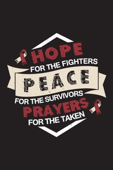 Paperback Hope Peace Prayers: Head & Neck Cancer Journal Notebook (6x9), Head & Neck Cancer Books, Head & Neck Cancer Gifts, Head & Neck Cancer Awar Book