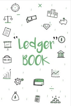 Ledger Book: Simple Cash Book for Personal Accounting Income & Expense