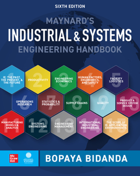 Hardcover Maynard's Industrial and Systems Engineering Handbook, Sixth Edition Book