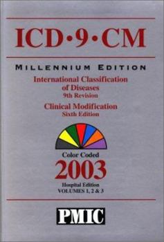 Paperback ICD-9-CM Millennium Edition, International Classification of Diseases, 9th Revision: Clinical Modification, 2003 Book