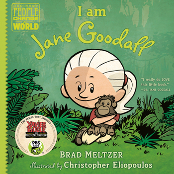 Hardcover I Am Jane Goodall Book