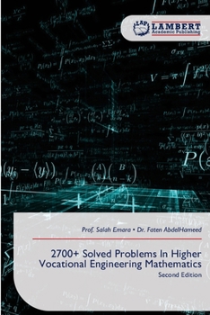 Paperback 2700+ Solved Problems In Higher Vocational Engineering Mathematics Book
