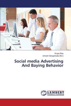 Paperback Social media Advertising And Baying Behavior Book
