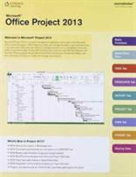 CD-ROM Microsoft Project 2013 Coursenotes Book