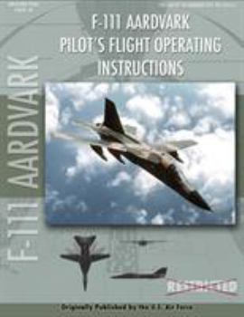 Paperback F-111 Aardvark Pilot's Flight Operating Manual Book