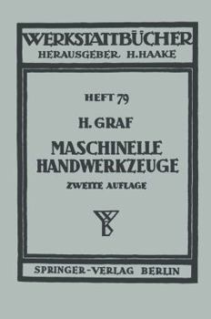 Paperback Maschinelle Handwerkzeuge [German] Book