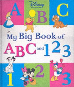 Hardcover Disney My First Disney ABC 123 (Disney My First ABC 123) Book