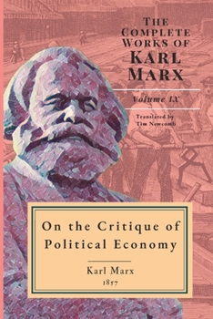 Paperback On the Critique of Political Economy: Bilingual Edition Book
