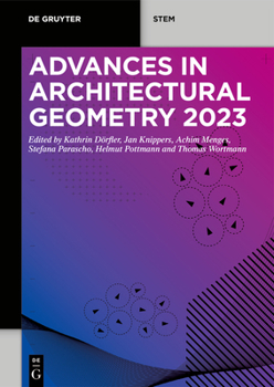 Paperback Advances in Architectural Geometry 2023 Book