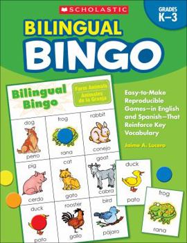 Paperback Bilingual Bingo [Spanish] Book