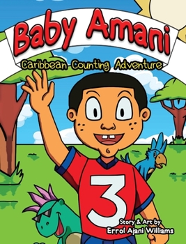 Hardcover Baby Amani: Caribbean Counting Adventure Book