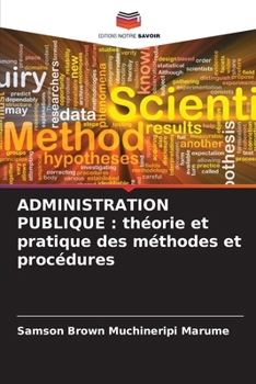 Paperback Administration Publique: théorie et pratique des méthodes et procédures [French] Book
