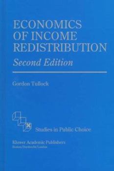 Hardcover Economics of Income Redistribution Book
