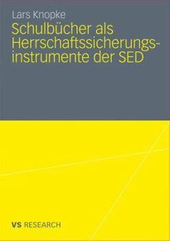 Paperback Schulbücher ALS Herrschaftssicherungsinstrumente Der sed [German] Book