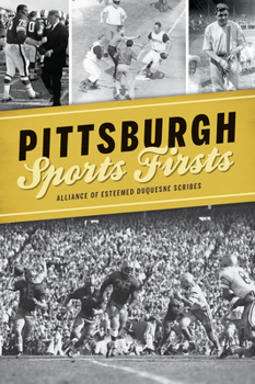 Paperback Pittsburgh Sports Firsts Book