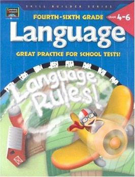 Paperback Language, Grade 4-6 (Skill Builder) Book