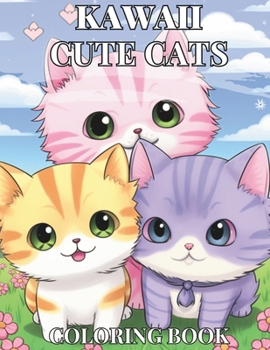 Kawaii Cats Galore: A Unique Kids Coloring Book with 28 Adorable Kitten Designs