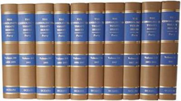 Hardcover Consolidated Treaty Series with Index 1648-1919 Book