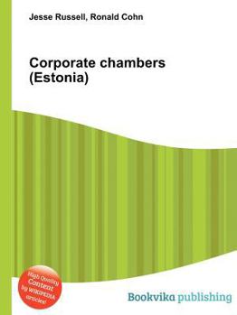 Paperback Corporate Chambers (Estonia) Book
