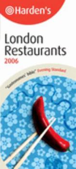 Paperback Hardens London Restaurants 2006 (15th edition) Book