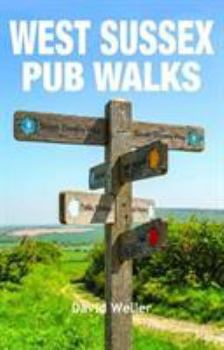 Paperback West Sussex Pub Walks Book