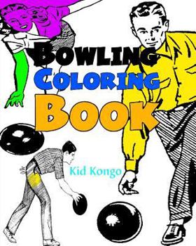 Paperback Bowling Coloring Book