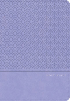 Imitation Leather CSB Giant Print Reference Bible, Optimal Type, Digital Study Edition, Lavender Leathertouch, Indexed Book