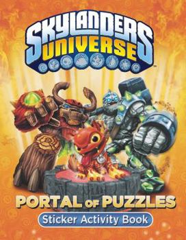 Paperback Portal of Puzzles Sticker Activity Book (Skylanders Universe) Book