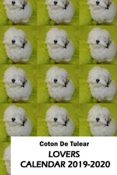 Paperback Coton De Tulear Lovers Calendar 2019-2020 Book