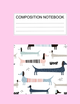 Composition notebook: Ruled (8.5 x 11 in), 110 Pages: Diary Book For Girl, Journal Notebook For Kids, Writing Journal Lined, Cute Pets (8.5 x 11 in), 110 Pages (cute composition pink)