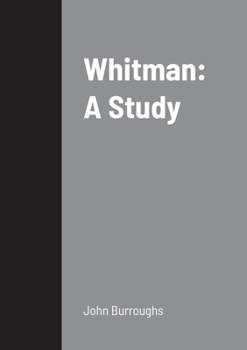 Paperback Whitman: A Study Book