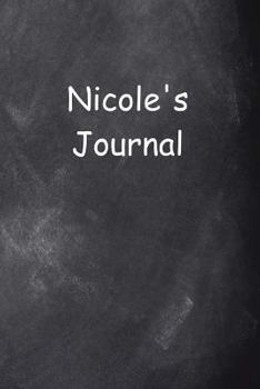 Paperback Nicole Personalized Name Journal Custom Name Gift Idea Nicole: (Notebook, Diary, Blank Book) Book