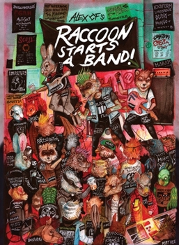 Hardcover Raccoon Starts A Band Book